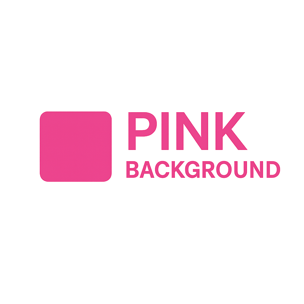 Pink Background Generator AI Logo